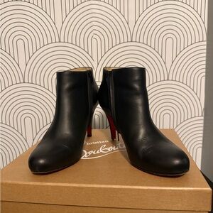 Christian Louboutin Black Ankle Booties